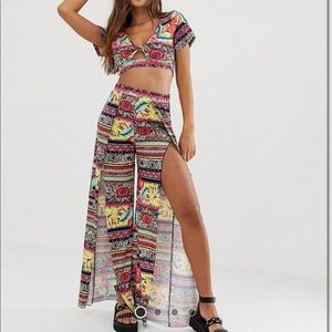 ASOS two piece beach set